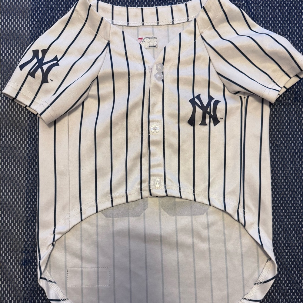 NY Yankees Aaron Judge #99 Authrntic Dog Shirt Sanitized